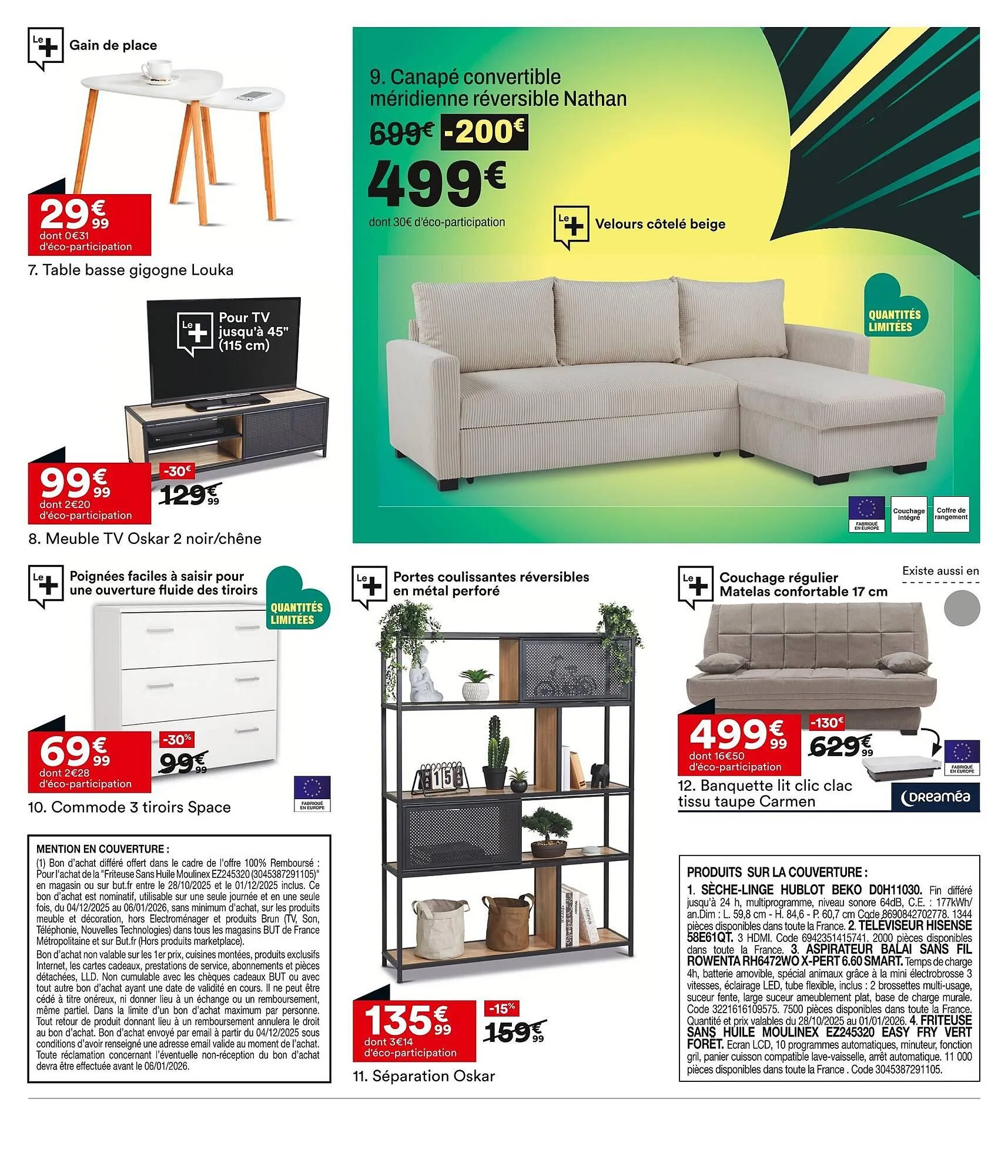 Catalogue BUT du 28 octobre au 17 novembre 2025 - Catalogue page 7