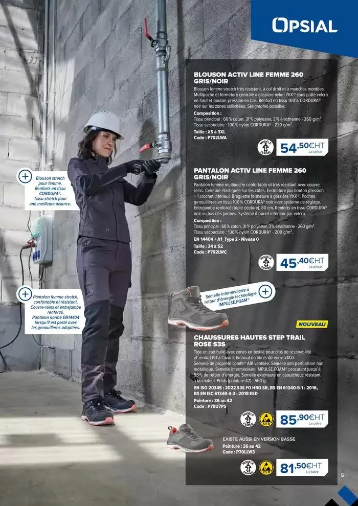 Équipez-vous pour l'hiver automne-hiver 2024-25 du 2 octobre au 31 mars 2025 - Catalogue page 5