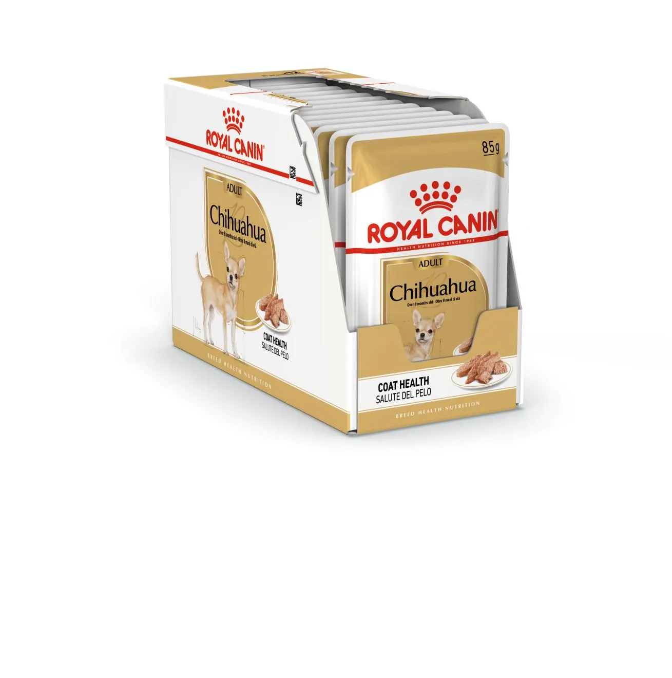 Royal canin® chihuahua adult voor volwassen en oudere honden van het ras chihuahuavanaf 8 maanden (paté) 1,02kg