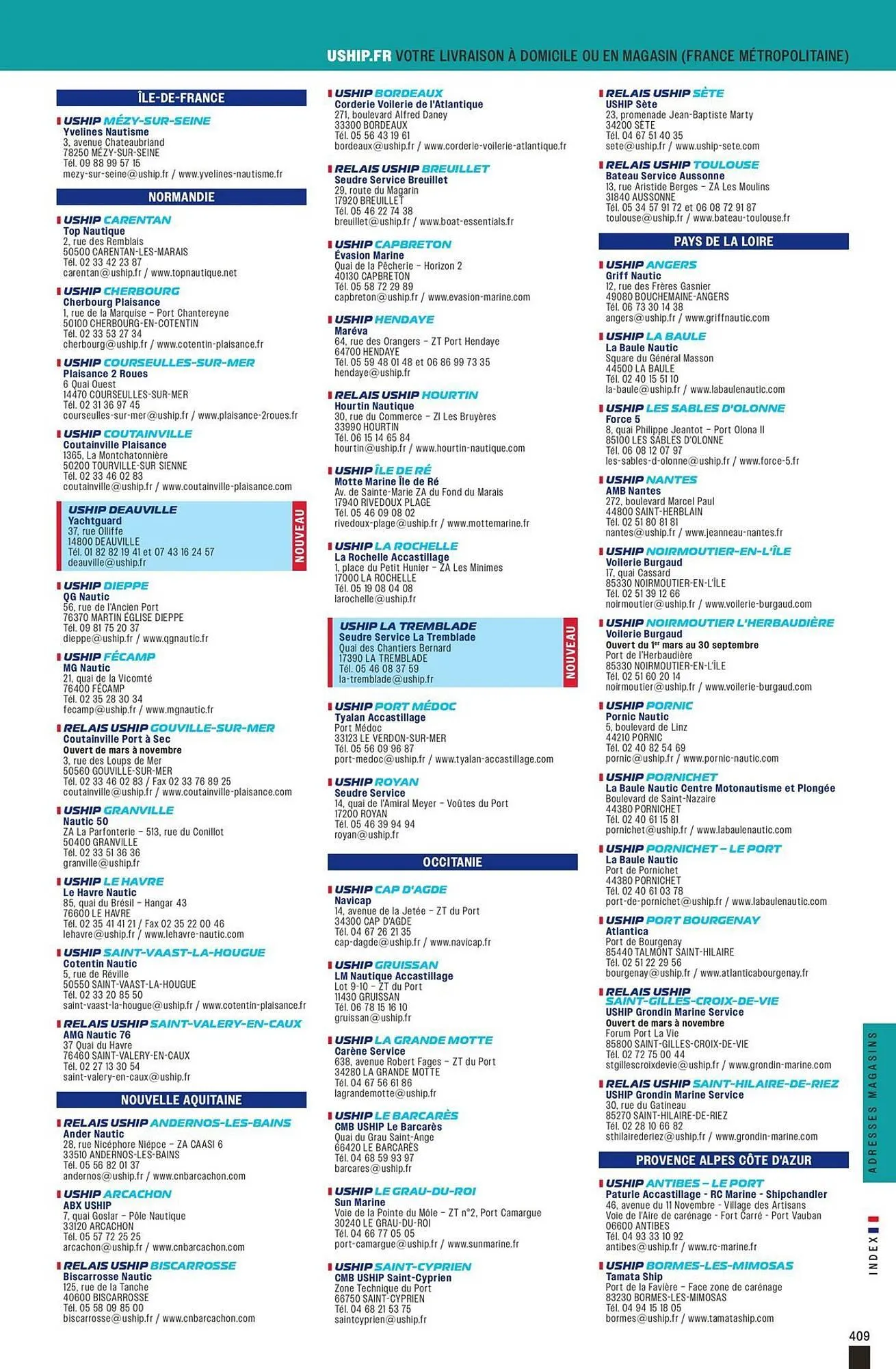 Catalogue Uship du 3 avril au 31 décembre 2026 - Catalogue page 409