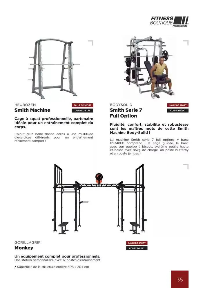 GAMME PROFESSIONNELLE 2025-2026 du 27 mars au 28 février 2026 - Catalogue page 35