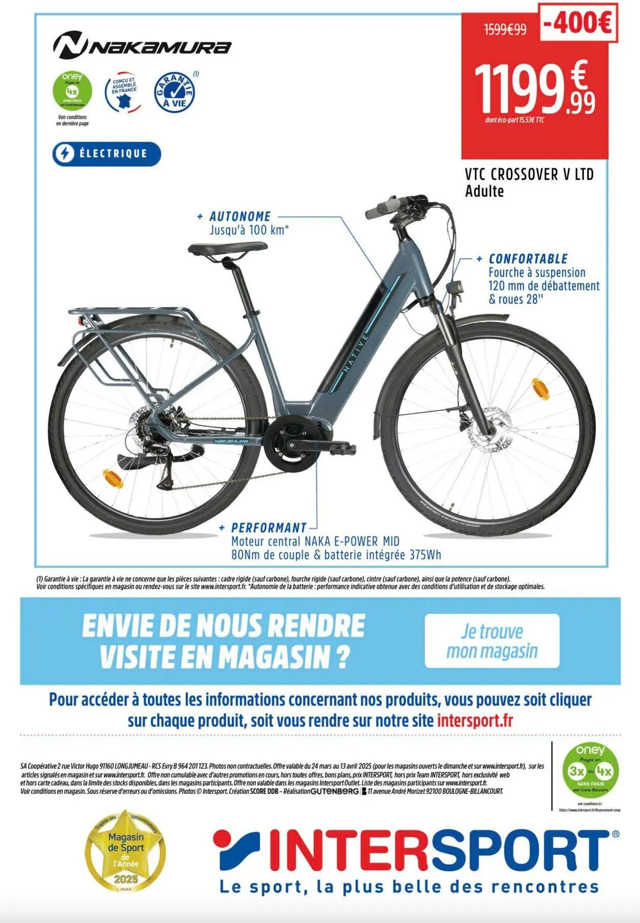 Intersport du 24 mars au 31 mars 2025 - Catalogue page 13