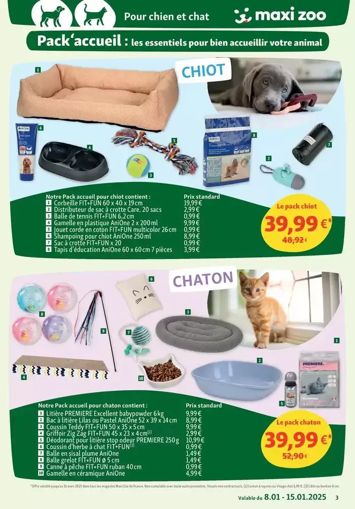 Maxi Promos pour bien débuter l'année du 6 janvier au 15 janvier 2025 - Catalogue page 3