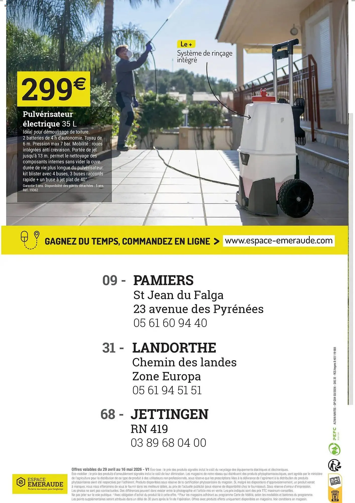 Catalogue Espace emeraude du 29 avril au 16 mai 2026 - Catalogue page 20