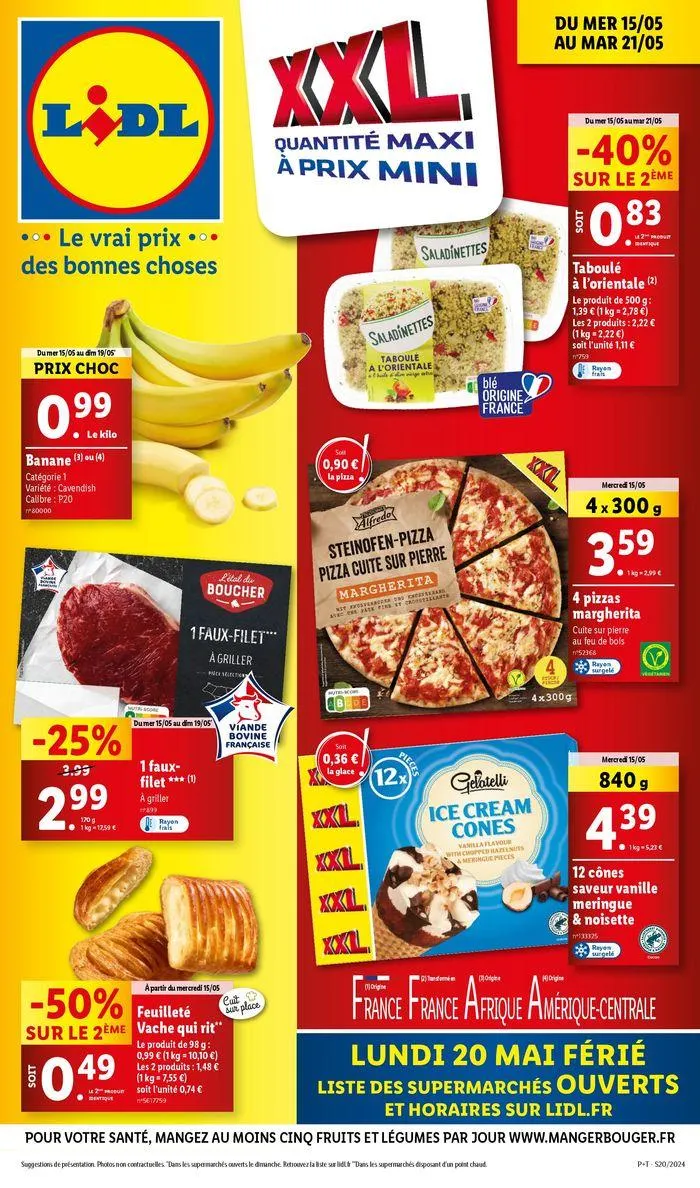 Profitez de notre sélection de produits XXL, et toujours à prix Lidl ! - 1