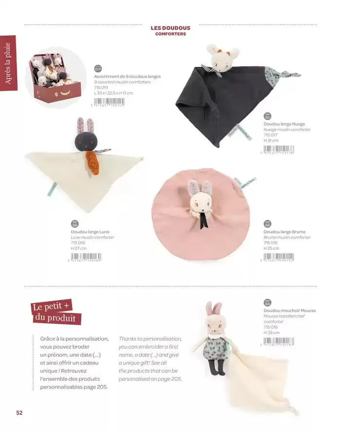 Les Petits 2025 du 13 février au 31 décembre 2025 - Catalogue page 54