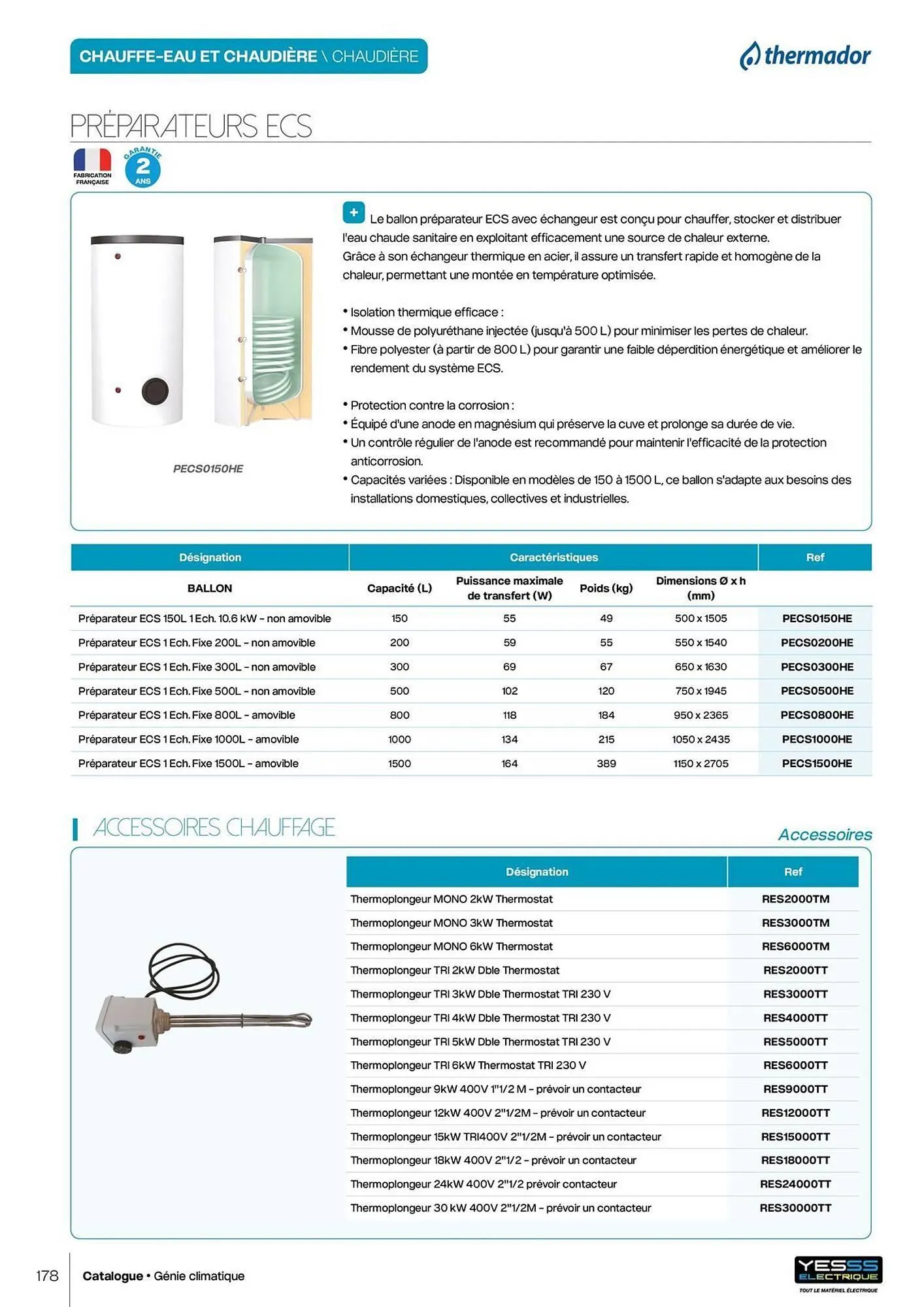 Catalogue Yesss electrique du 14 octobre au 31 décembre 2026 - Catalogue page 180