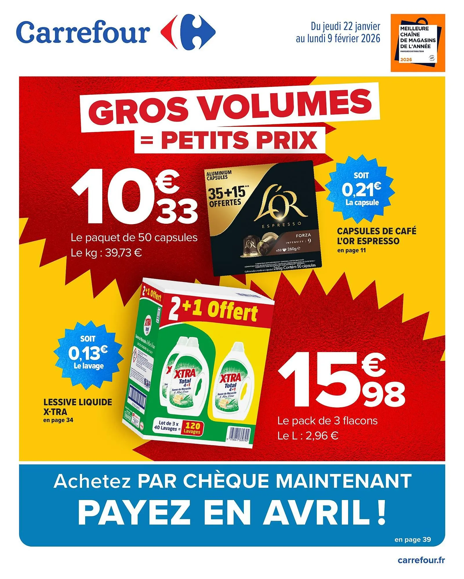 Catalogue Carrefour du 22 janvier au 9 février 2026 - Catalogue page 1