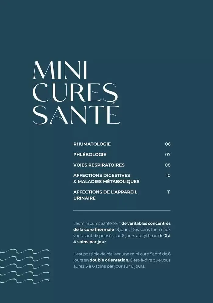  Mini Cures 2025 du 11 février au 31 décembre 2025 - Catalogue page 5