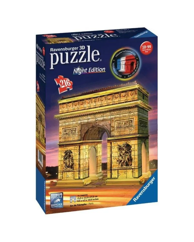 PUZZLE 216 PIECES ARC DE TRIOMPHE ILLUMINE
