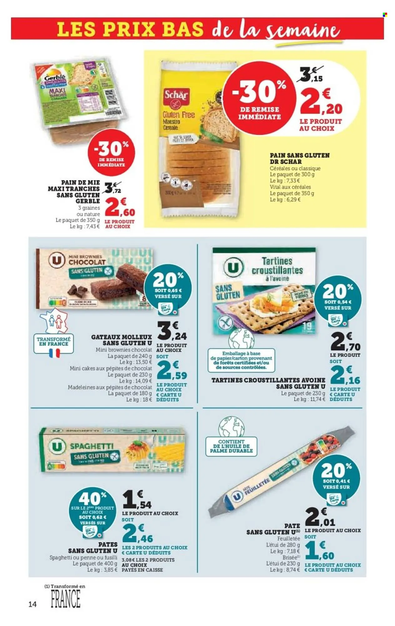 Catalogue Super U du 2 septembre au 14 septembre 2025 - Catalogue page 14