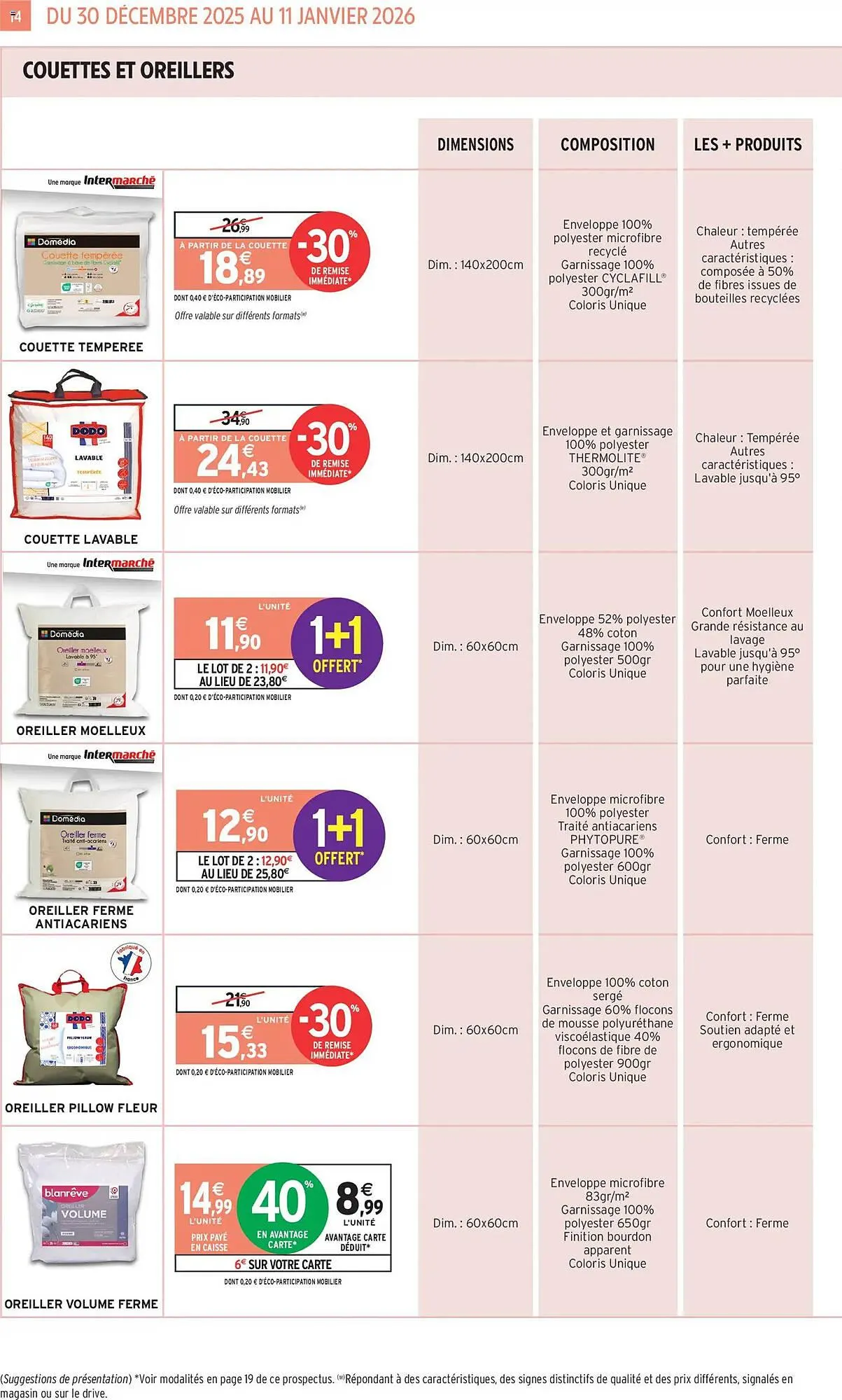 Catalogue Intermarché du 30 décembre au 11 janvier 2026 - Catalogue page 14