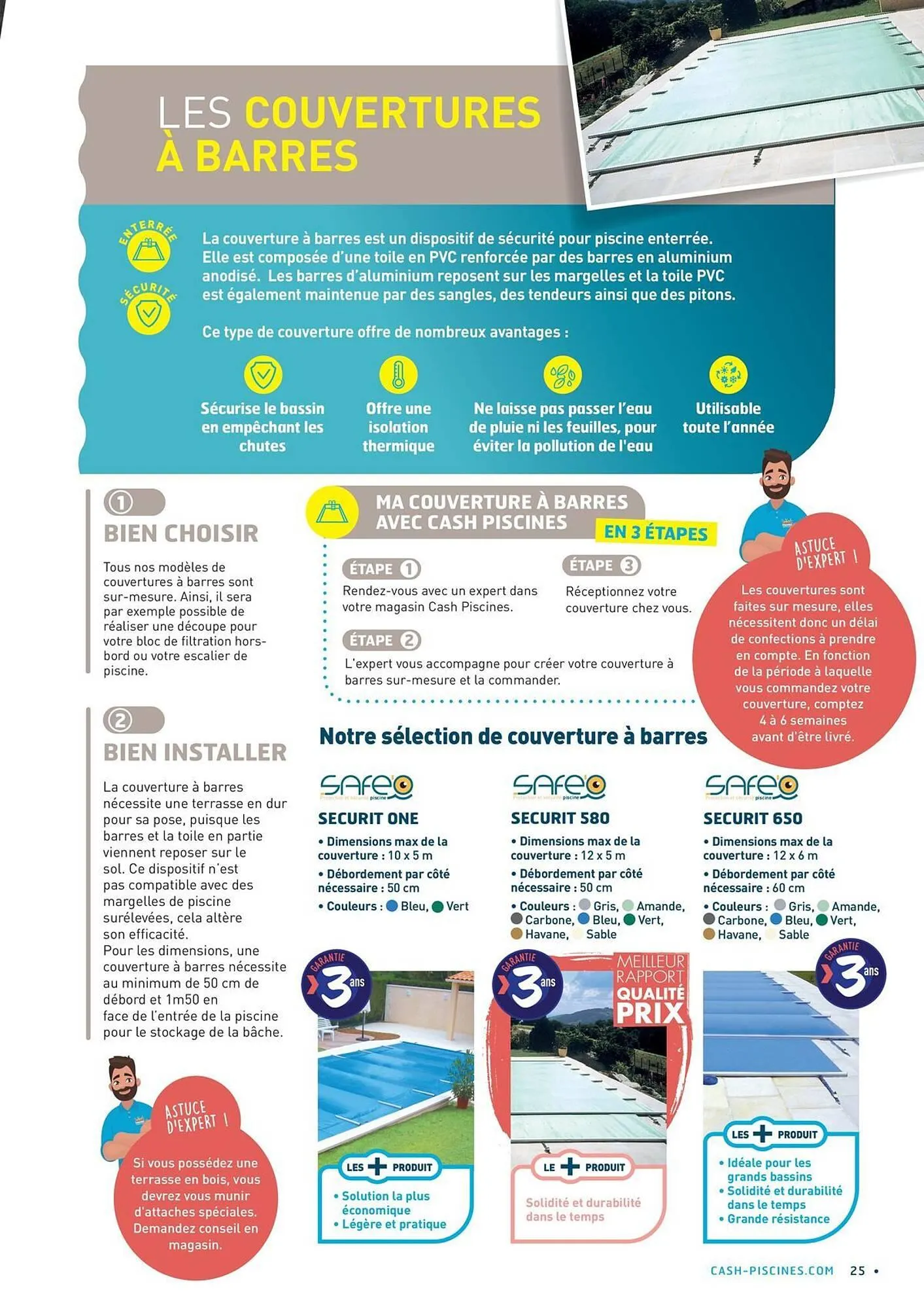 Catalogue Cash Piscines du 22 avril au 31 août 2025 - Catalogue page 25