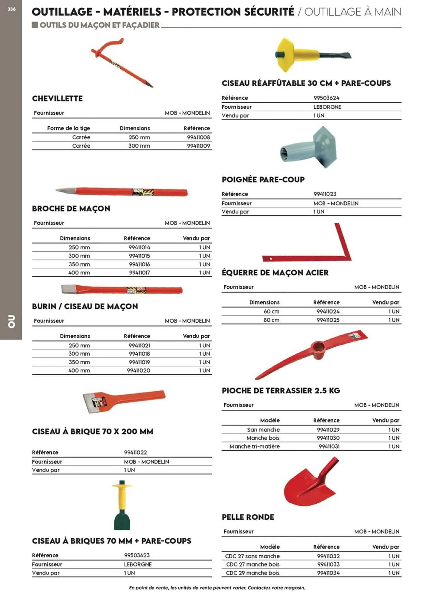 Catalogue Tout faire matériaux du 17 décembre au 30 décembre 2025 - Catalogue page 262