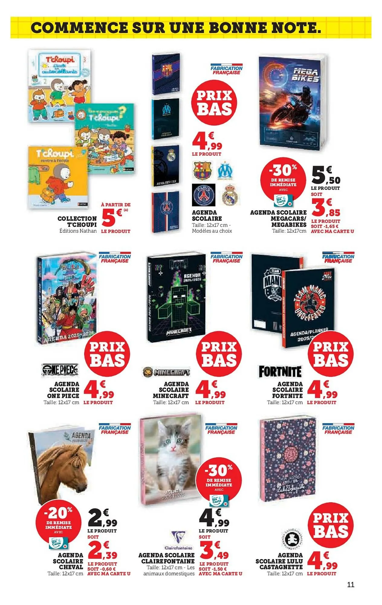 Catalogue Hyper U du 16 juillet au 10 août 2025 - Catalogue page 11