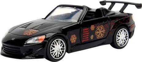 FASTAND FURIOUS - VOITURE 1:32 2001 HONDA S2000 FREE ROLLING NOIR BRILLANT