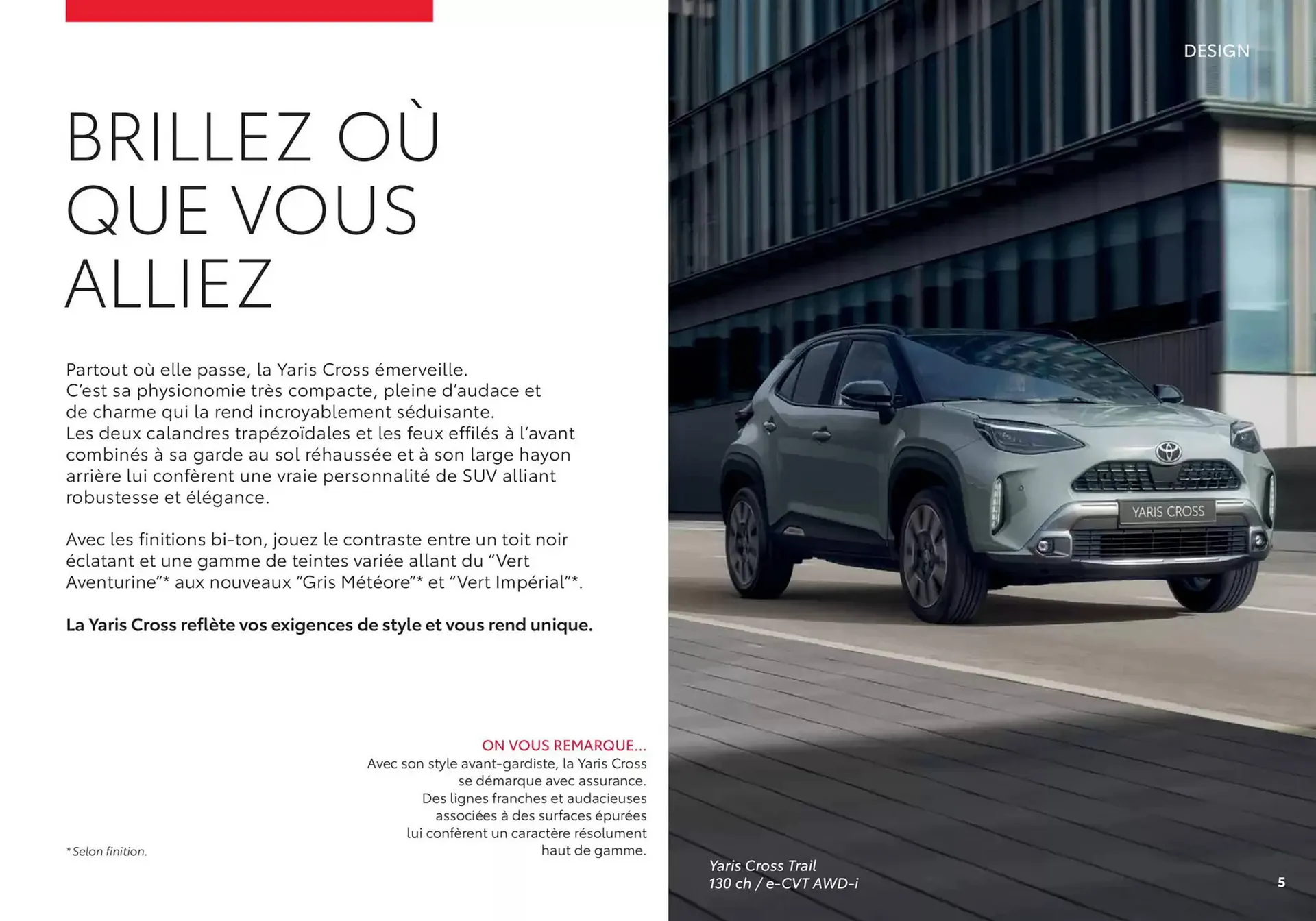 Catalogue Toyota du 27 mars au 27 mars 2026 - Catalogue page 5