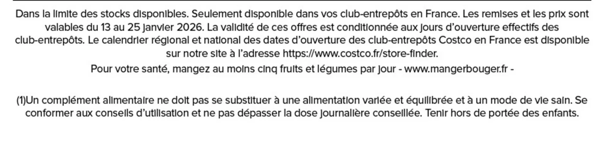 Catalogue Costco du 14 janvier au 25 janvier 2026 - Catalogue page 7