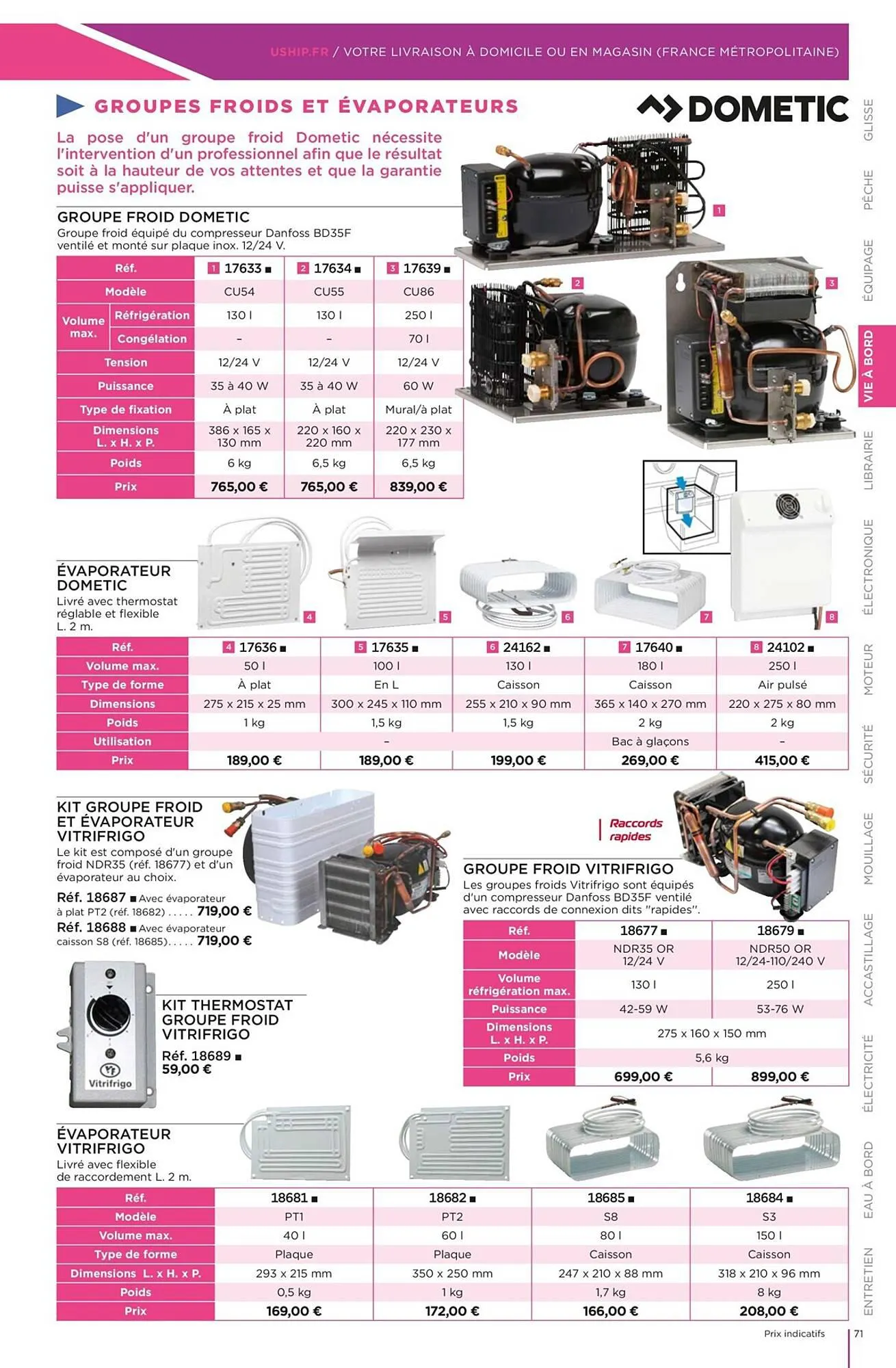Catalogue Uship du 1 mars au 31 décembre 2023 - Catalogue page 71