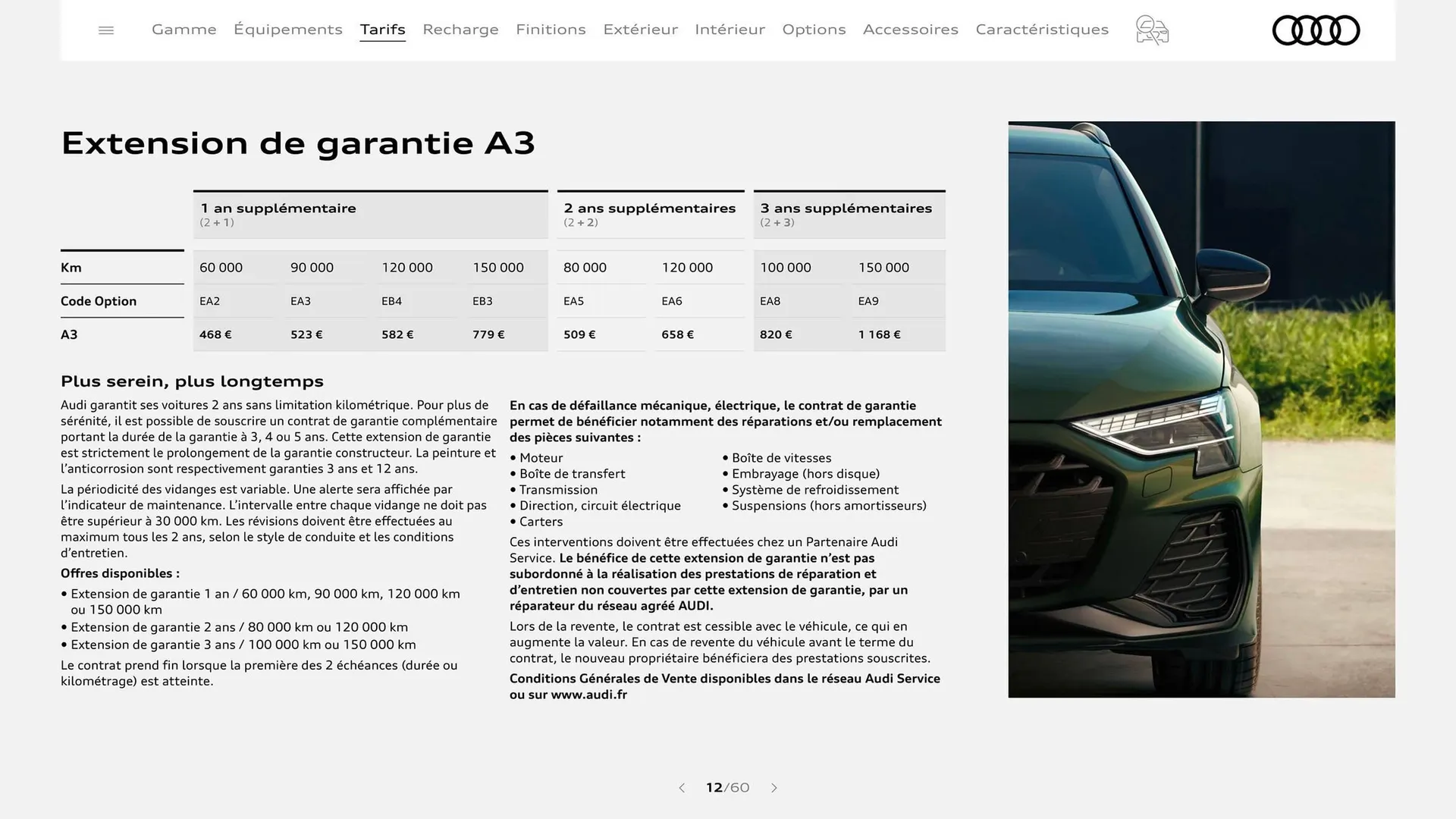 Catalogue Audi du 7 janvier au 31 janvier 2026 - Catalogue page 12