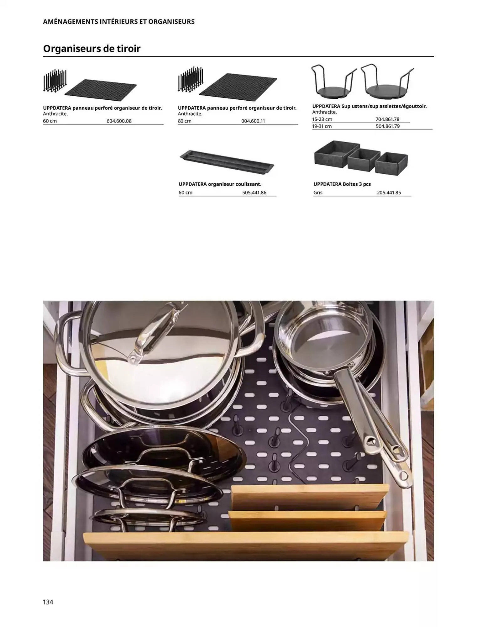 Catalogue IKEA du 1 octobre au 31 juillet 2025 - Catalogue page 134