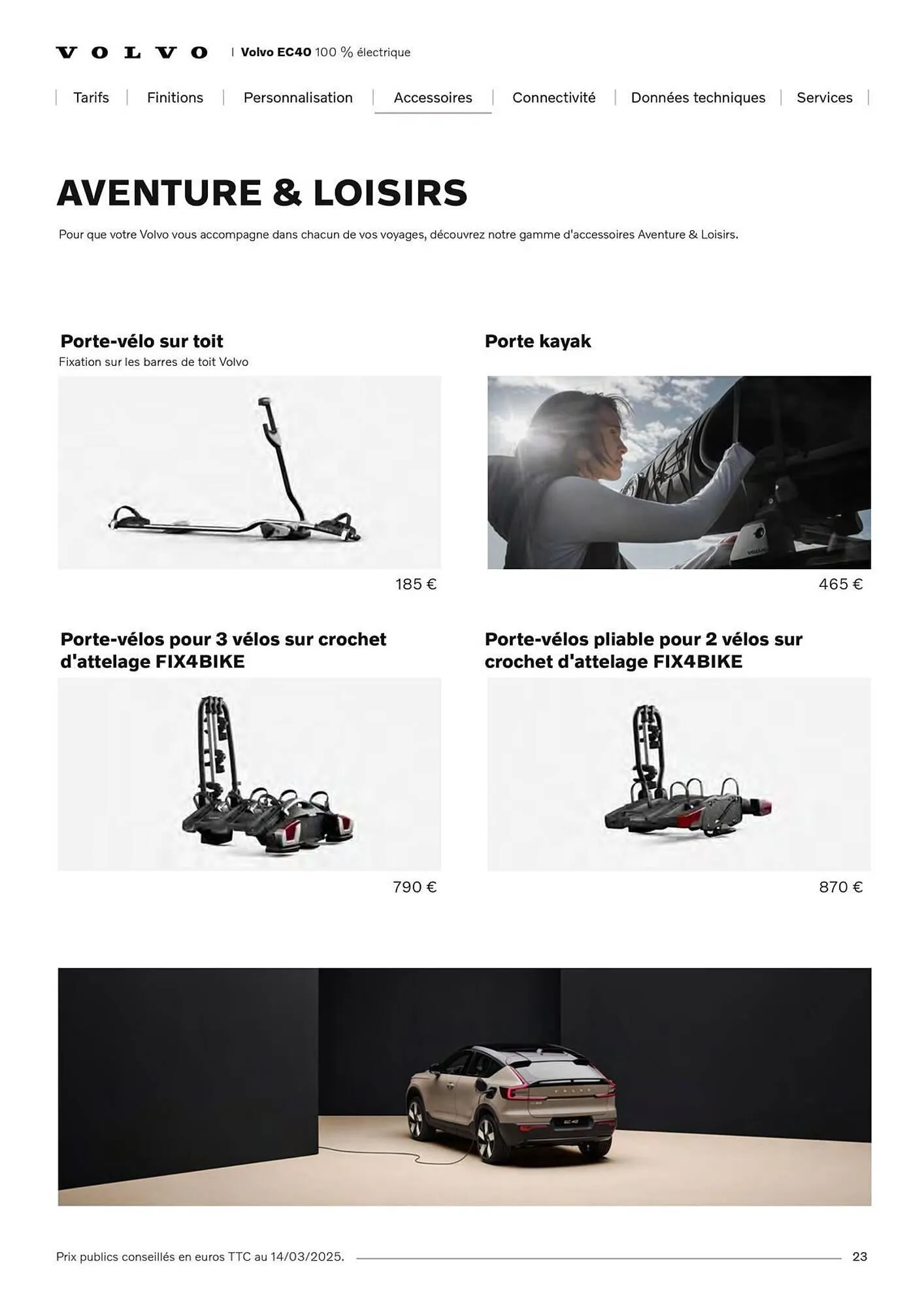 Catalogue VOLVO du 7 janvier au 31 janvier 2027 - Catalogue page 23