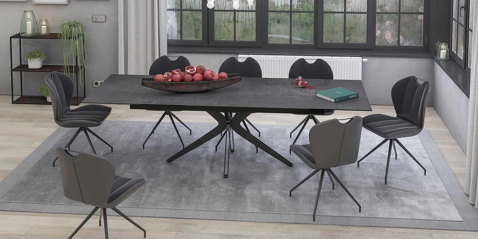 Chaise en tissu NEW YORK