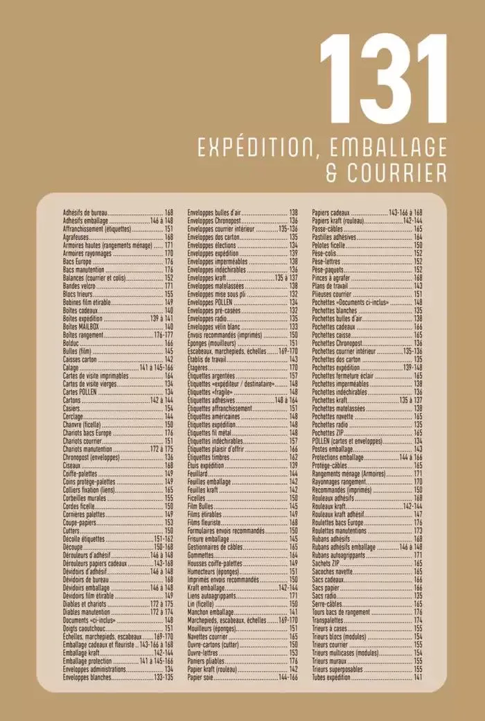 Catalogue Entreprises 2025 du 13 janvier au 31 décembre 2025 - Catalogue page 133