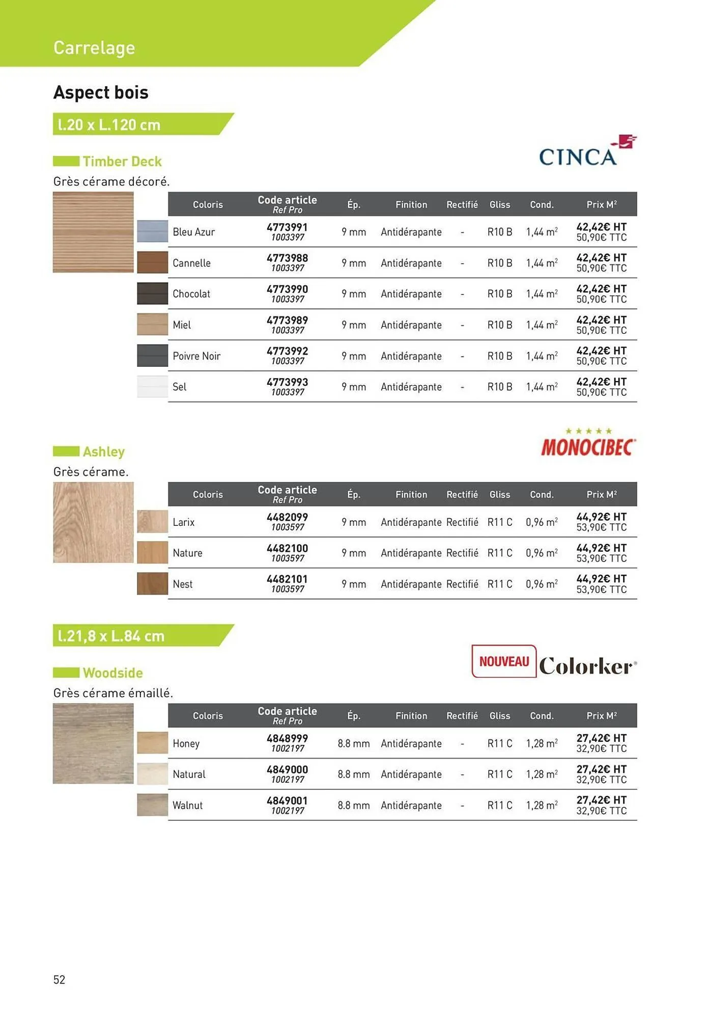 Catalogue Point P du 19 août au 1 janvier 2026 - Catalogue page 52