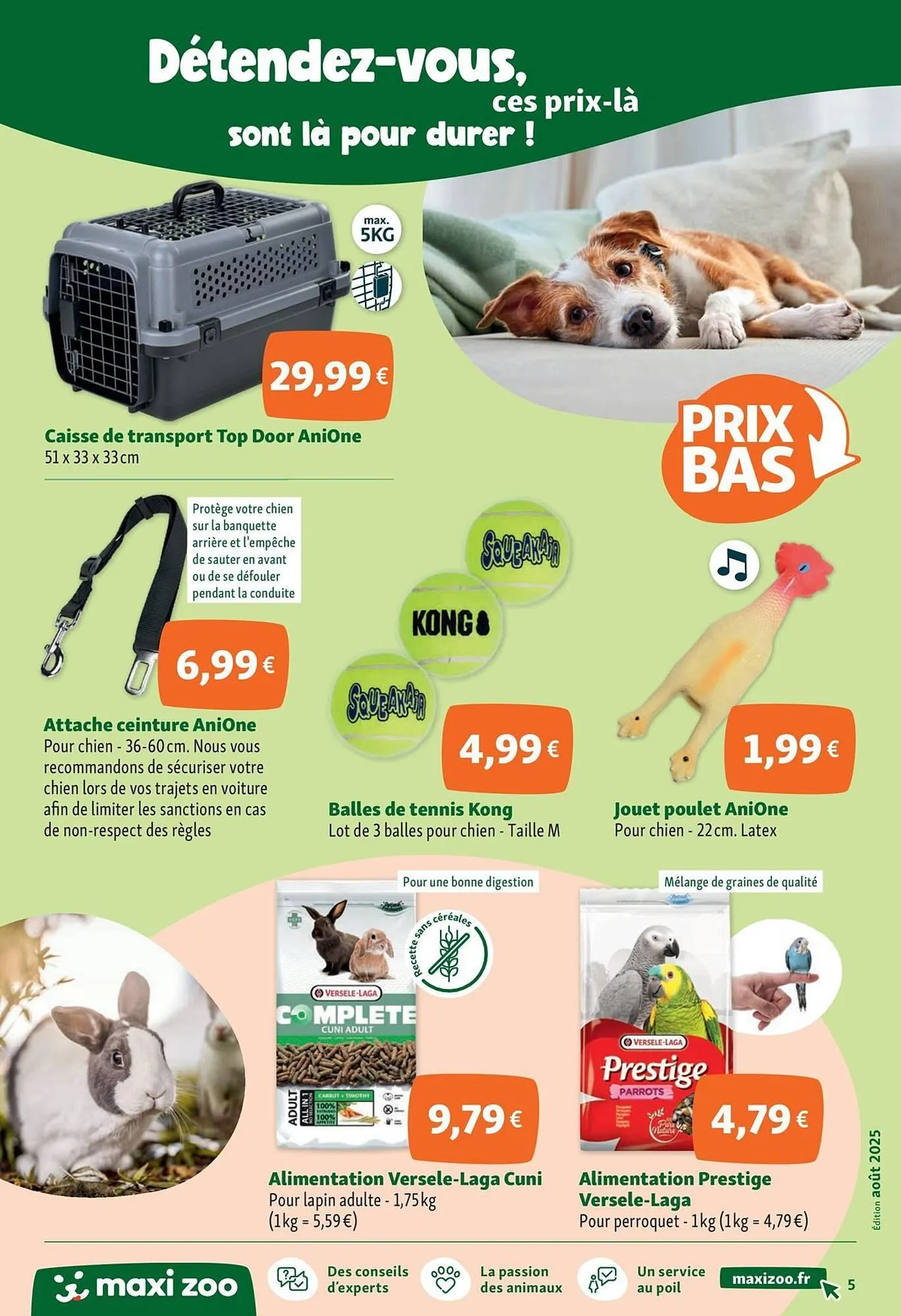Catalogue Maxi Zoo du 8 septembre au 28 septembre 2025 - Catalogue page 5
