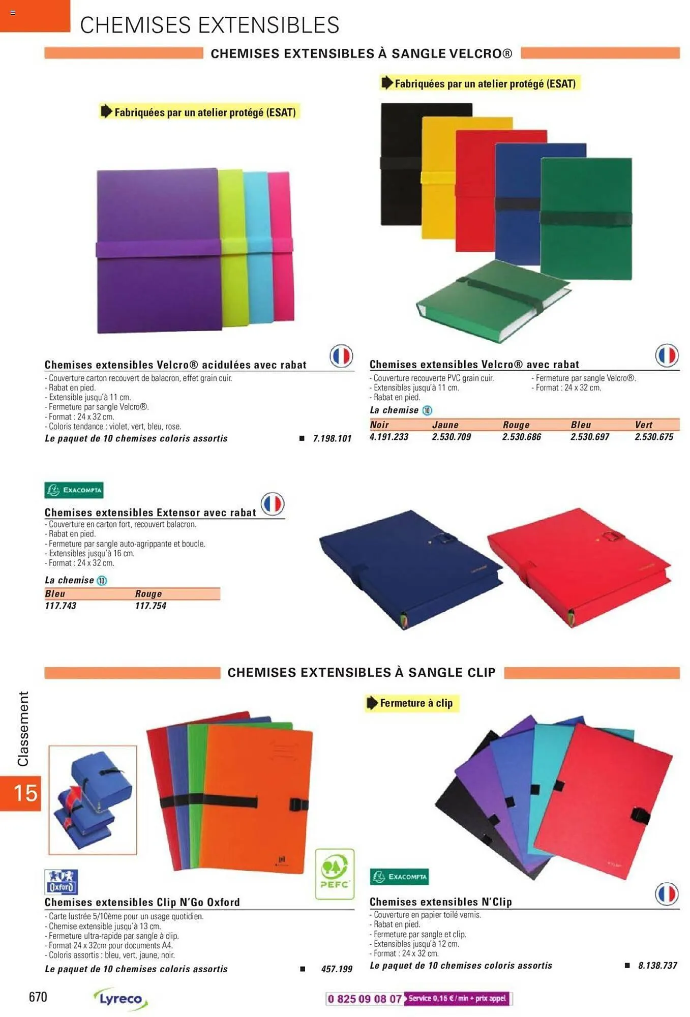 Catalogue Lyreco du 15 mai au 31 décembre 2023 - Catalogue page 670