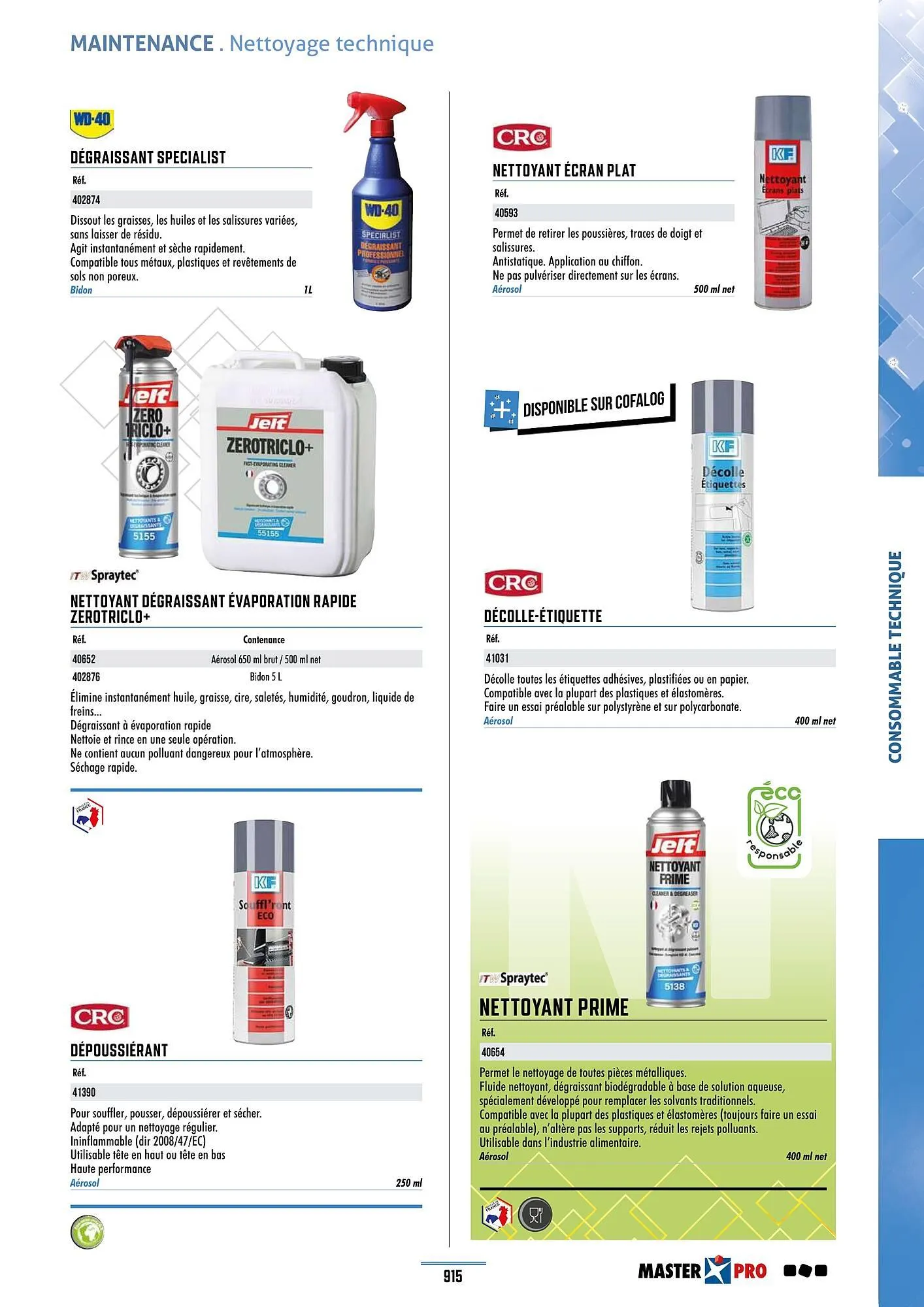 Catalogue Master Pro du 28 janvier au 30 décembre 2028 - Catalogue page 919