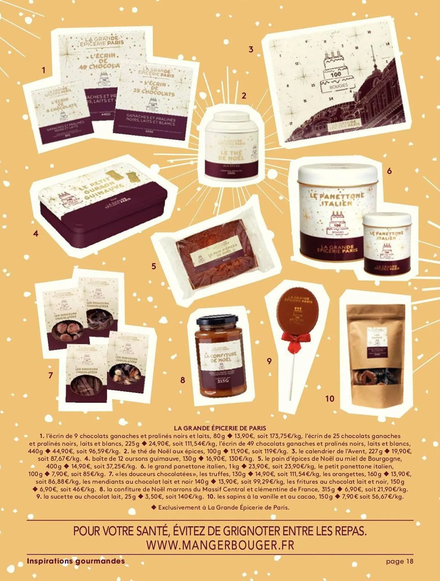 Catalogue Le bon marché du 25 octobre au 31 décembre 2023 - Catalogue page 57