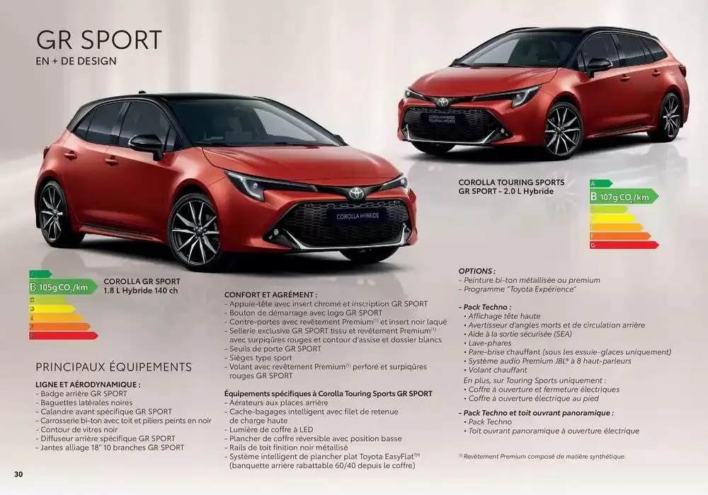 Toyota Corolla  du 11 février au 11 février 2026 - Catalogue page 30