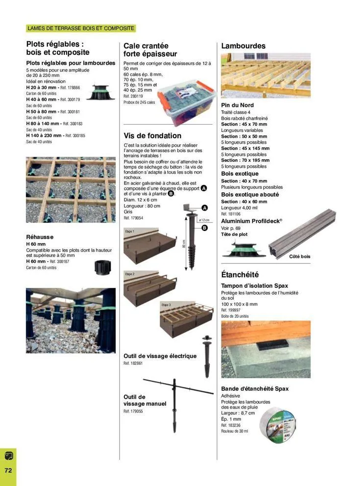 Aménagements Extérieurs du 11 avril au 30 avril 2025 - Catalogue page 135