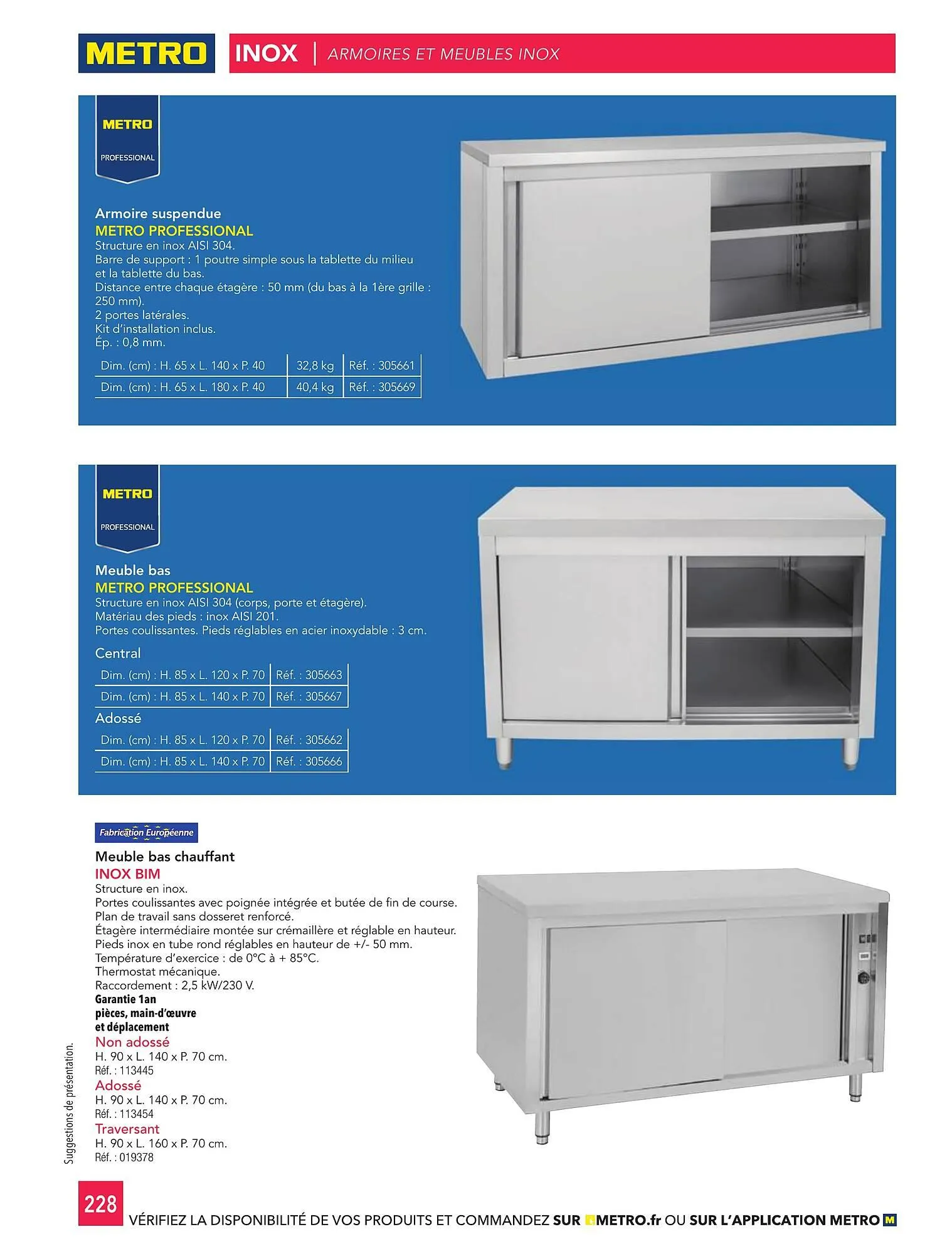 Catalogue METRO du 1 janvier au 31 décembre 2026 - Catalogue page 228