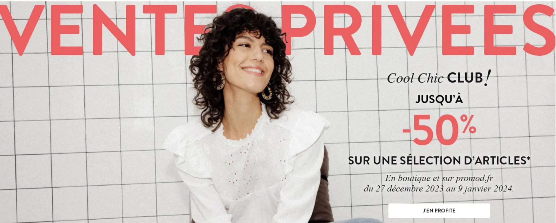 Catalogue Promod du 27 décembre au 9 janvier 2024 - Catalogue page