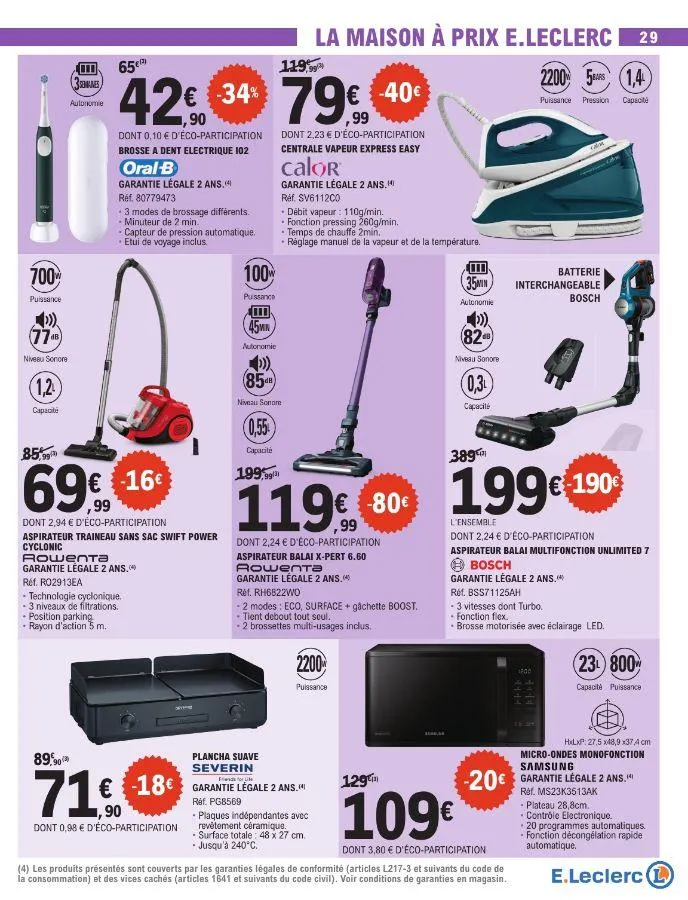 E. Leclerc du 13 mai au 24 mai 2025 - Catalogue page 29
