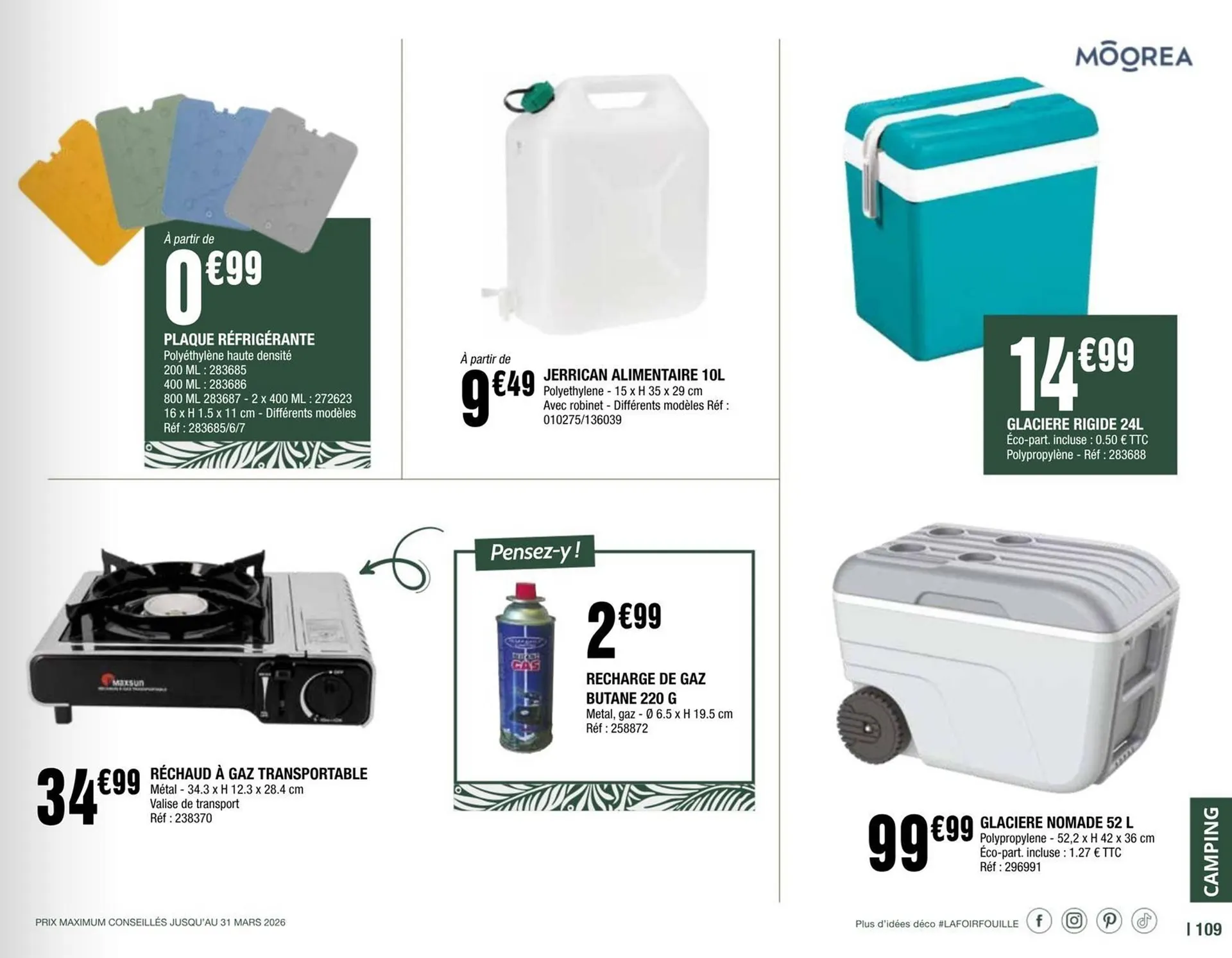 Catalogue La Foir'Fouille du 2 mars au 31 août 2026 - Catalogue page 109