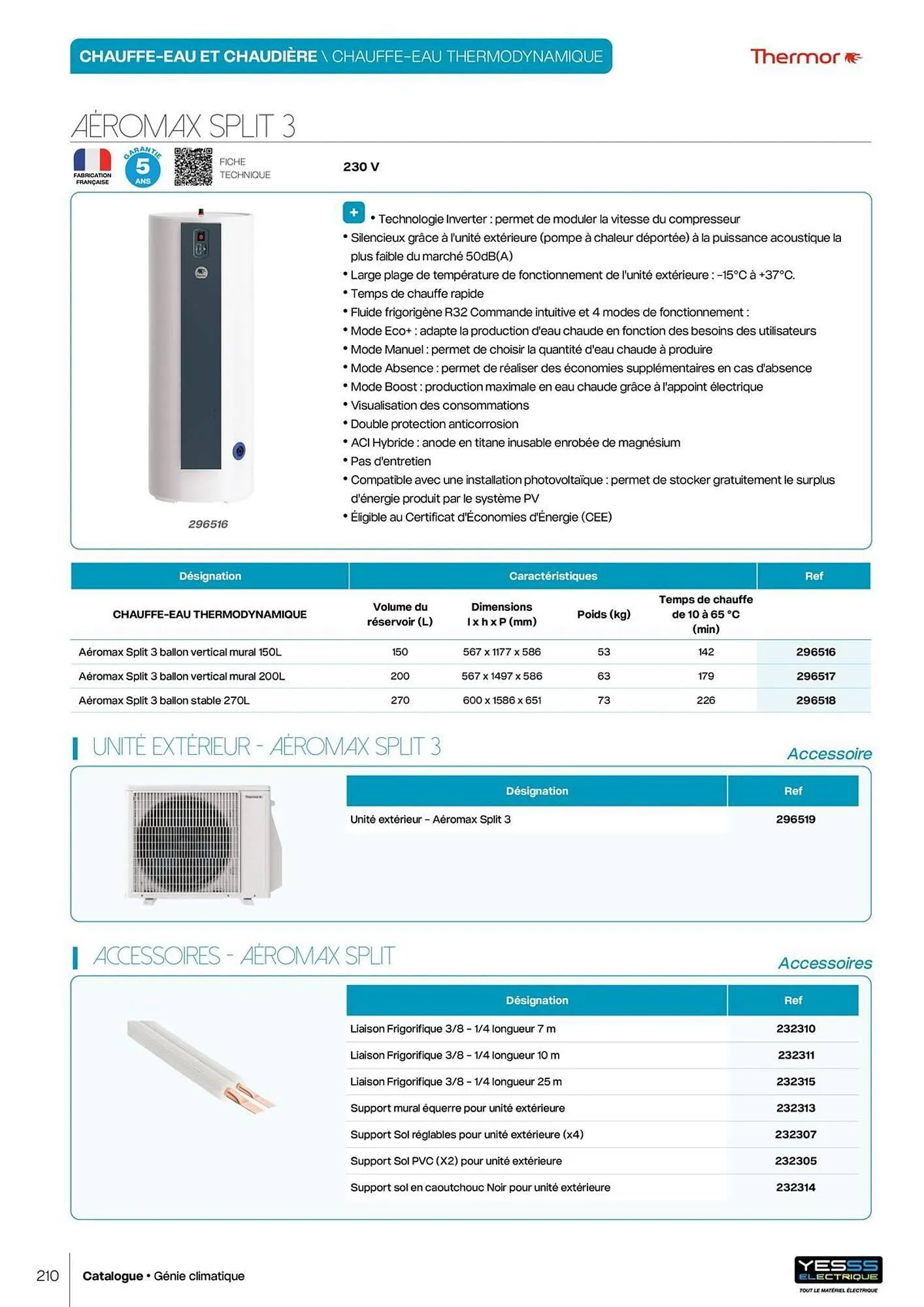Catalogue Yesss electrique du 14 octobre au 31 décembre 2026 - Catalogue page 212