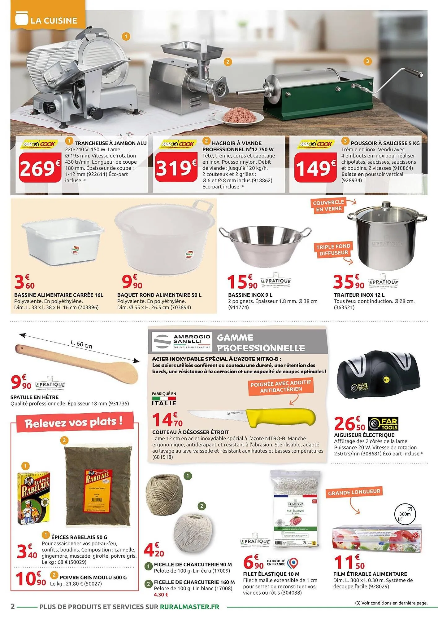 Catalogue Rural Master du 27 octobre au 15 novembre 2025 - Catalogue page 2