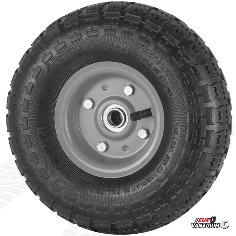 Roue gonflable pour chariot remorque