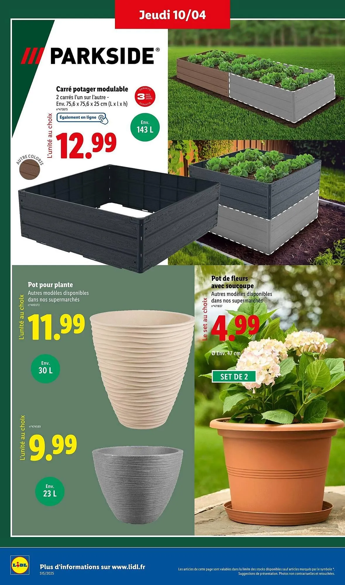 Catalogue Lidl du 7 avril au 10 avril 2025 - Catalogue page 32