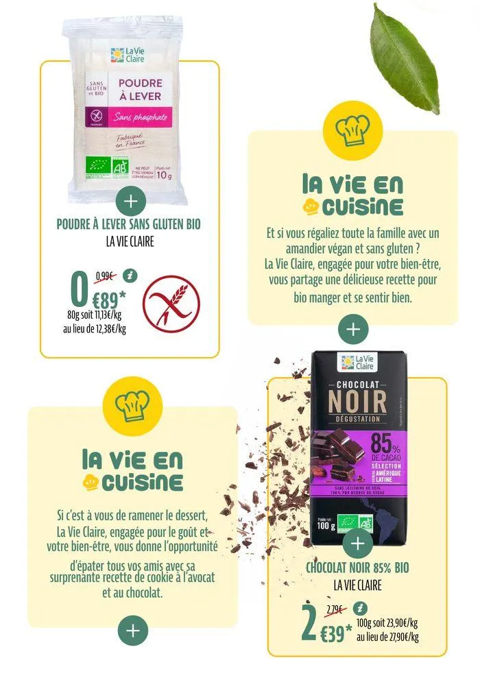 Tutes Nos Promos Bio Pour Un Ete Savoureux du 28 juin au 7 juillet 2024 - Catalogue page 23