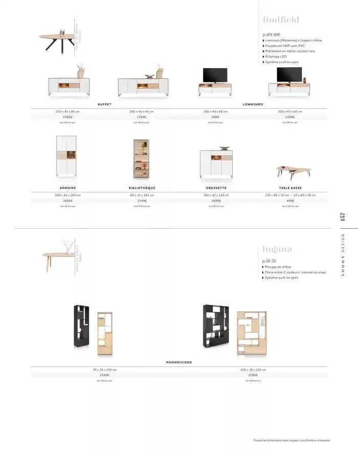 LOOKBOOK 2025 du 7 janvier au 31 décembre 2025 - Catalogue page 159