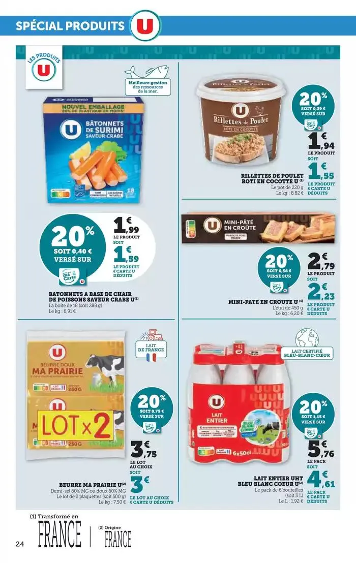 Catalogue Super U du 29 avril au 11 mai 2025 - Catalogue page 24