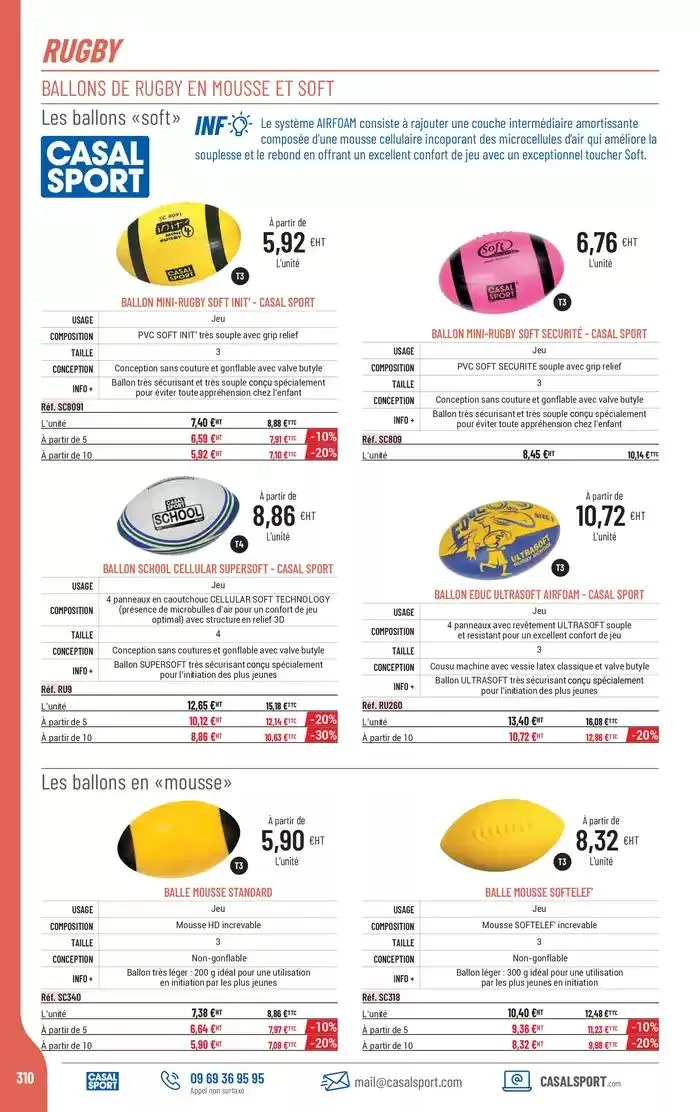 ÉQUIPEMENT SPORTIF du 6 mars au 31 décembre 2025 - Catalogue page 282