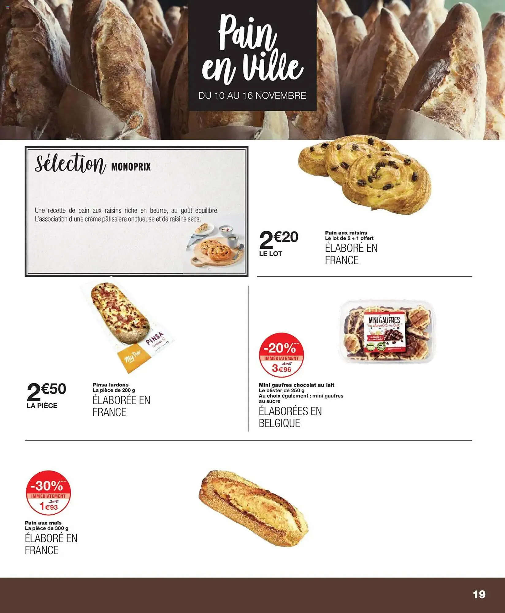 Catalogue Monoprix du 4 novembre au 16 novembre 2025 - Catalogue page 19