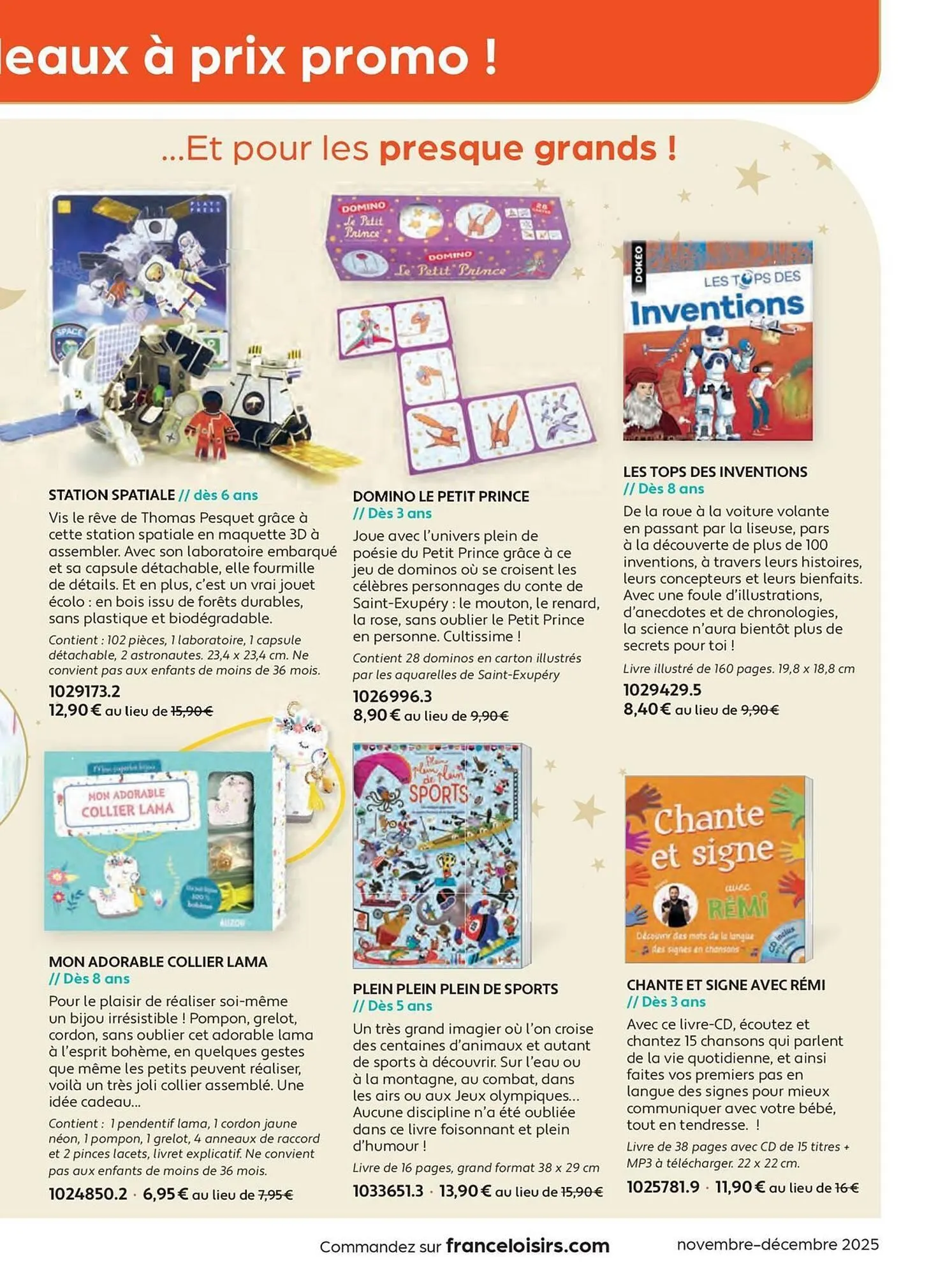 Catalogue France Loisirs du 3 novembre au 31 décembre 2025 - Catalogue page 91