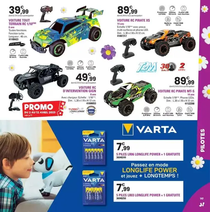 PRINTEMPS 2025 du 2 avril au 28 juin 2025 - Catalogue page 197